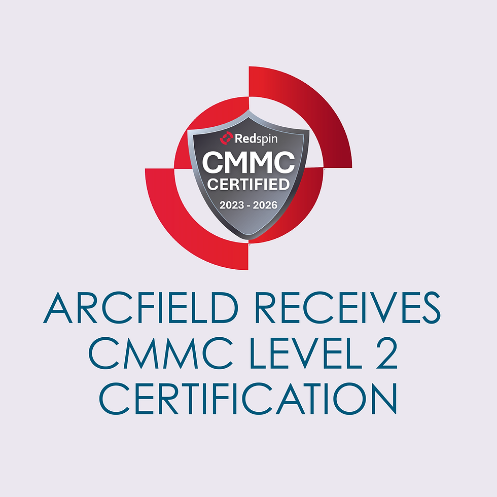 Arcfield Receives Formal CMMC Level 2 Certification