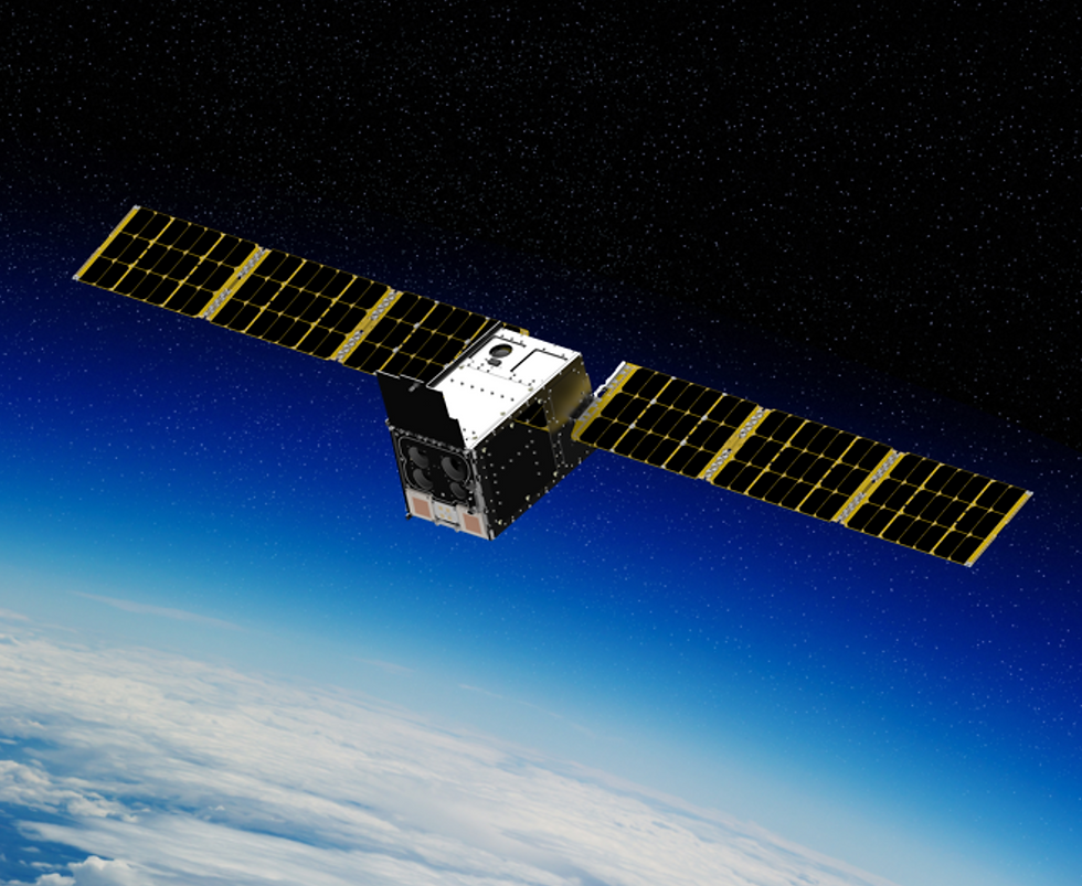Orion Space Solutions launches an electro-optical/infrared weather system (EWS) Satellite for U.S. Department of Defense Support